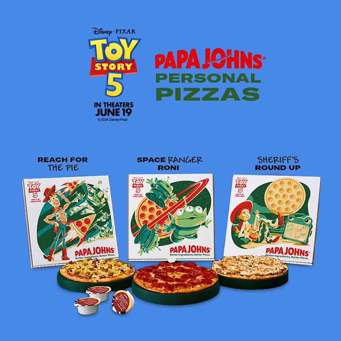Papa Johns Pizza меню