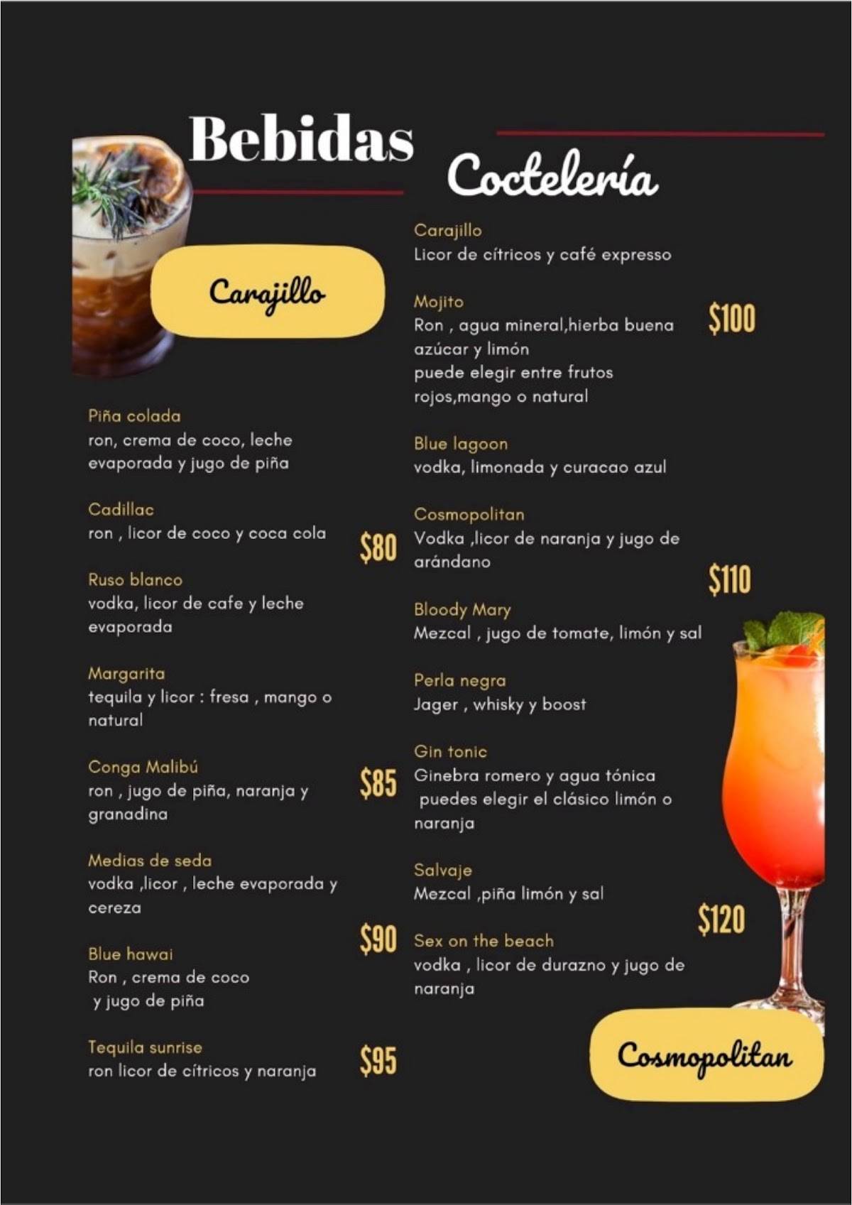 Trattoria y Pizzería Moroder меню