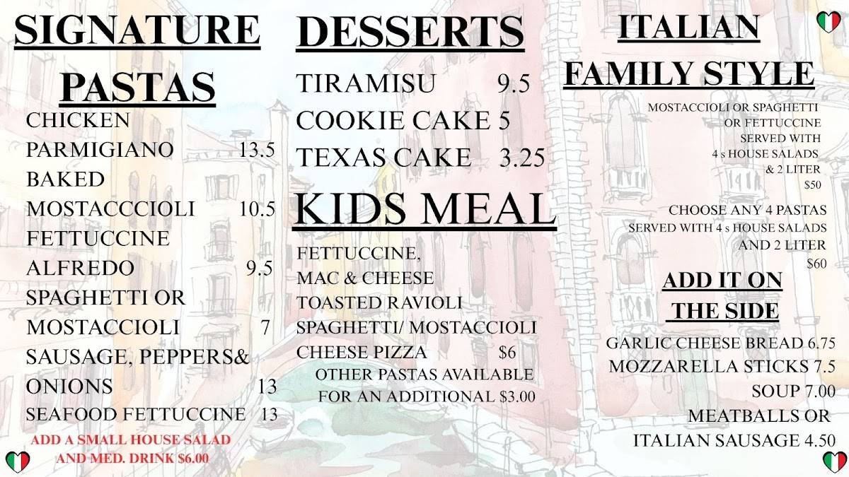 Pasta Express меню