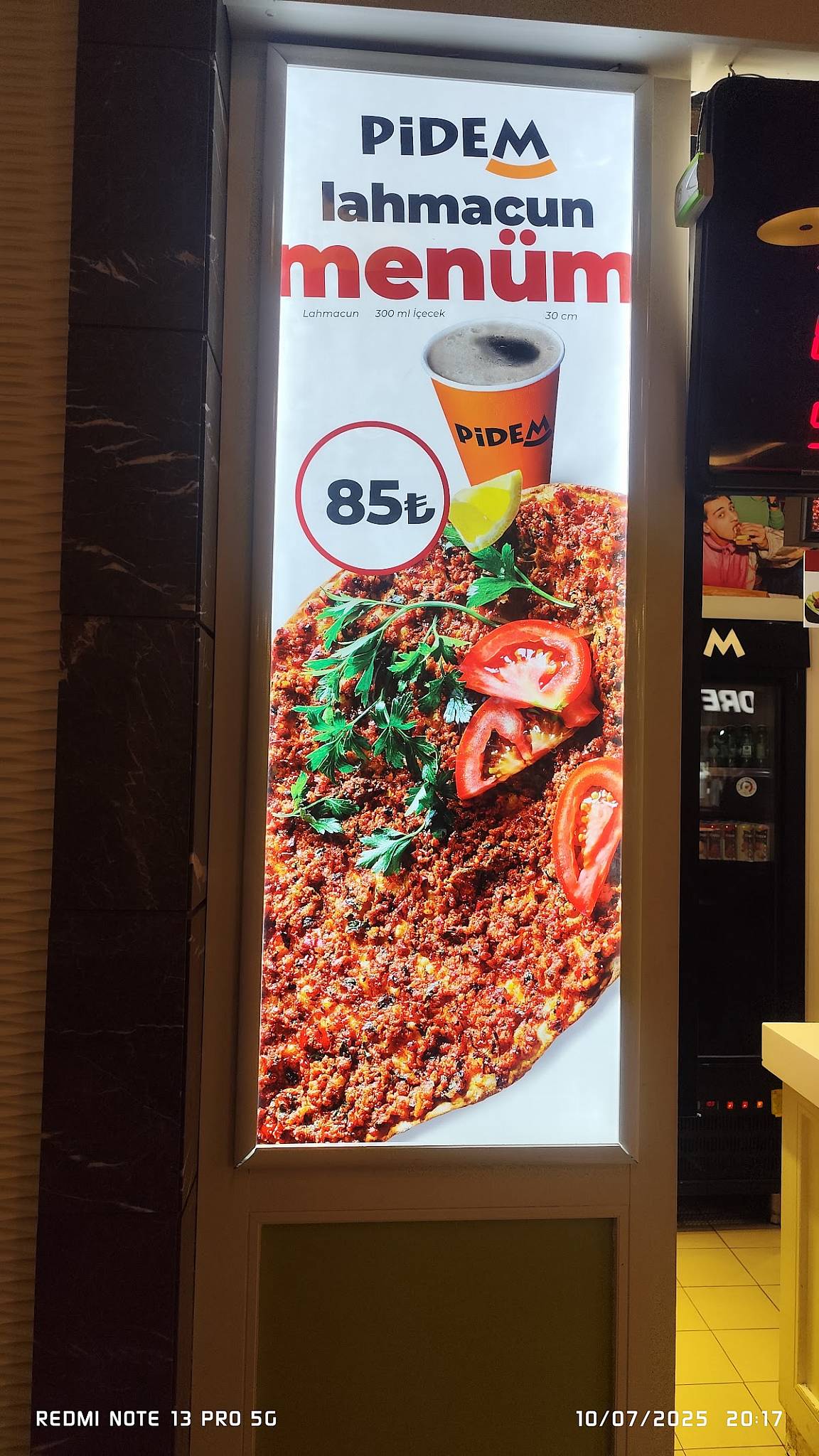 Pidem Kent Plaza Avm меню