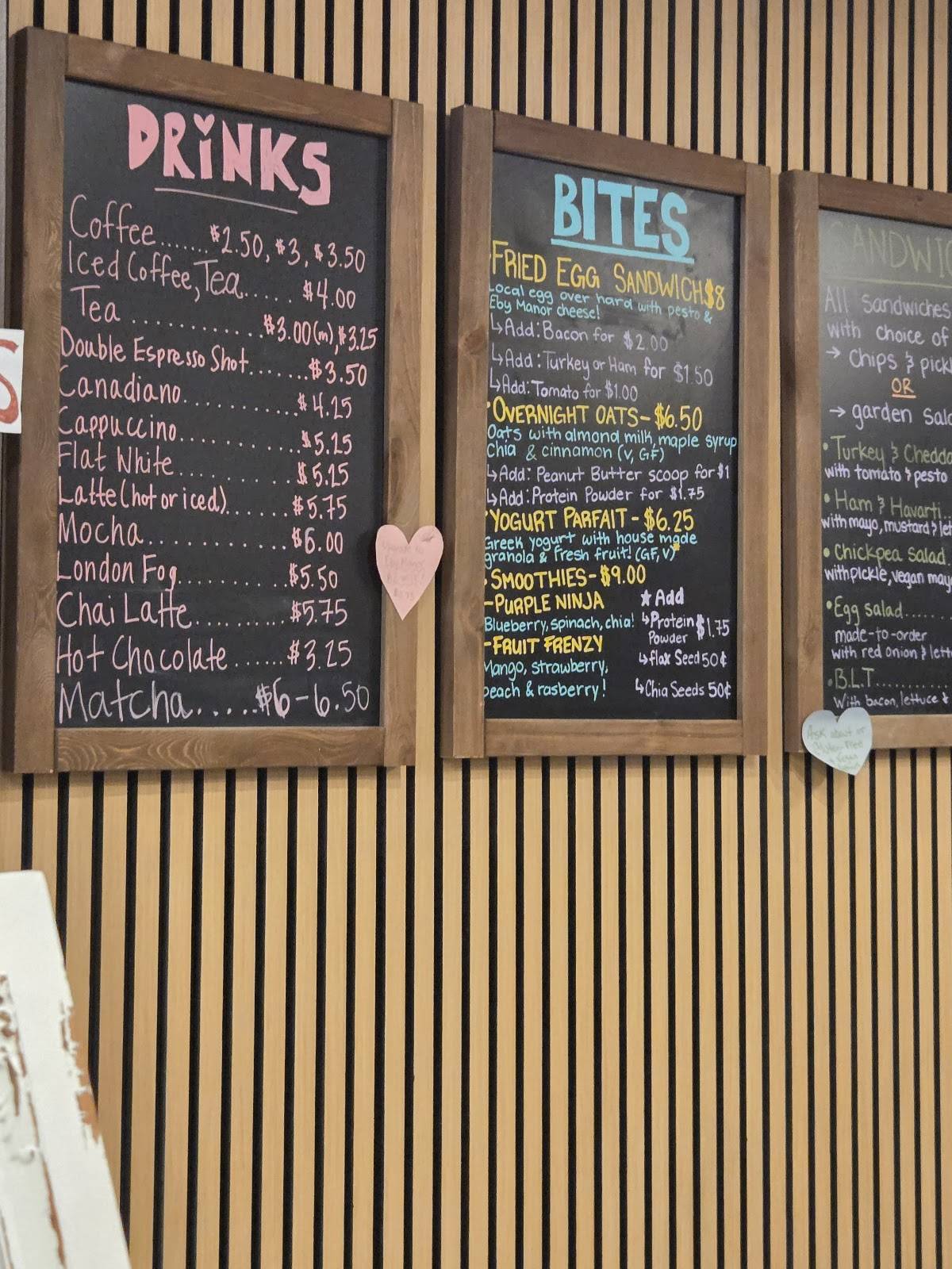 Pink Crow Cafe меню