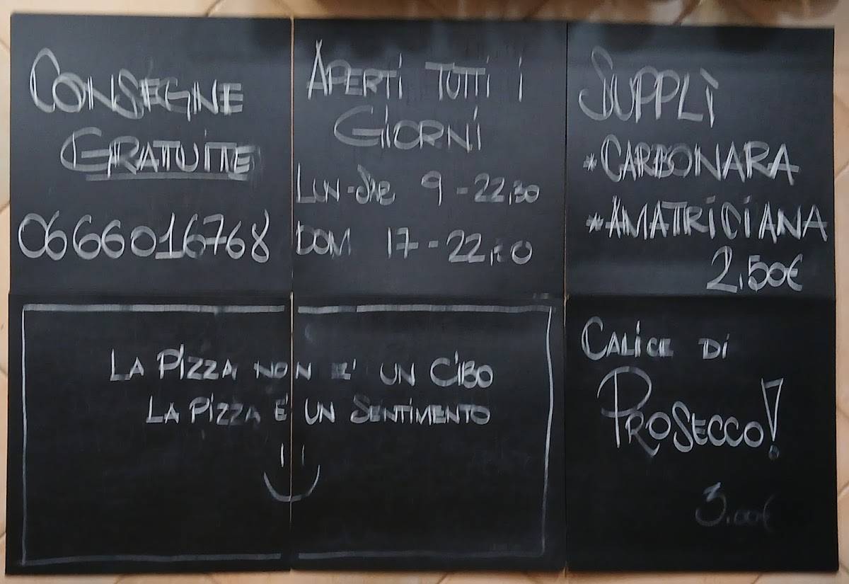 Pizza Art меню