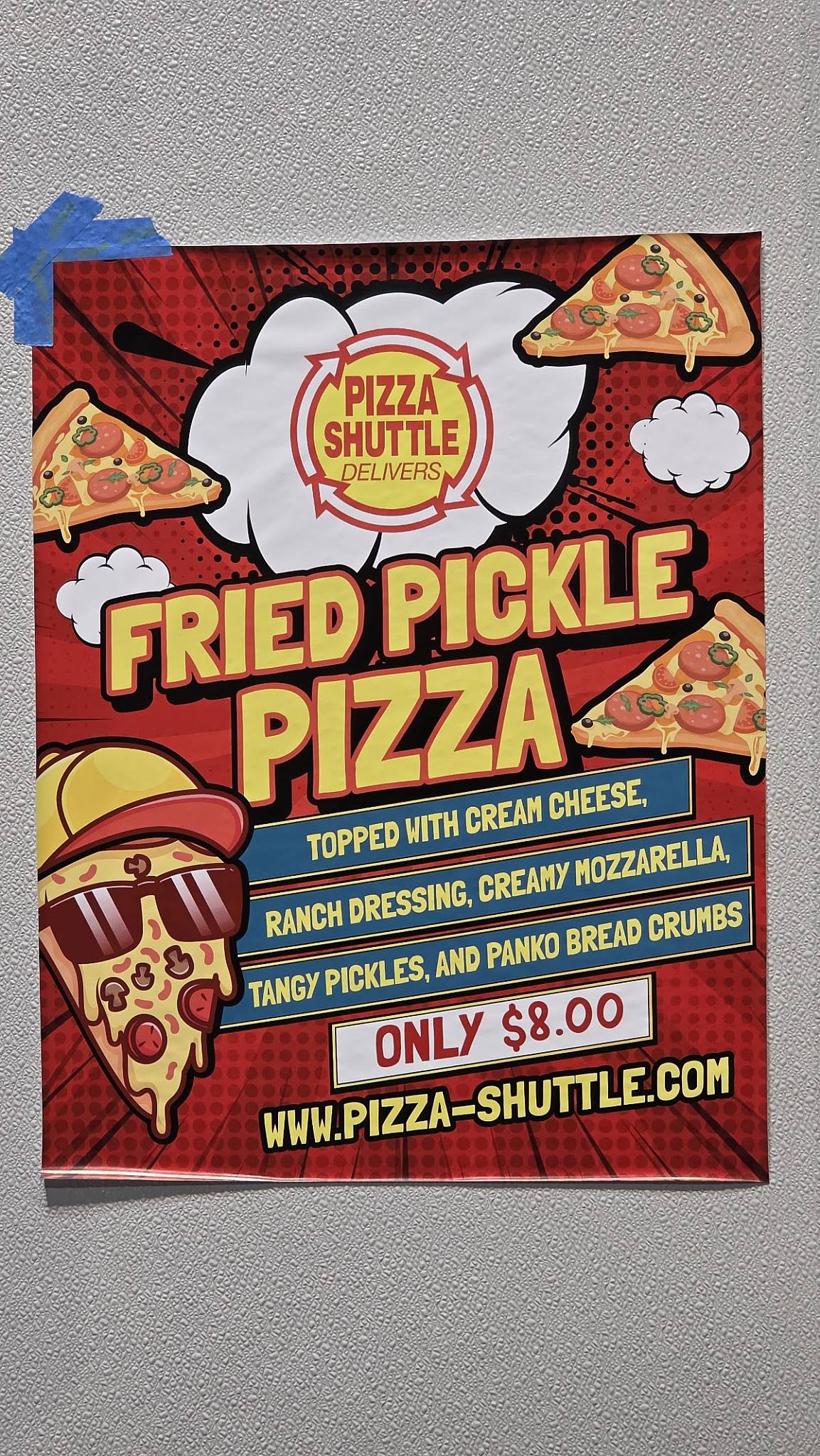 Pizza Shuttle меню