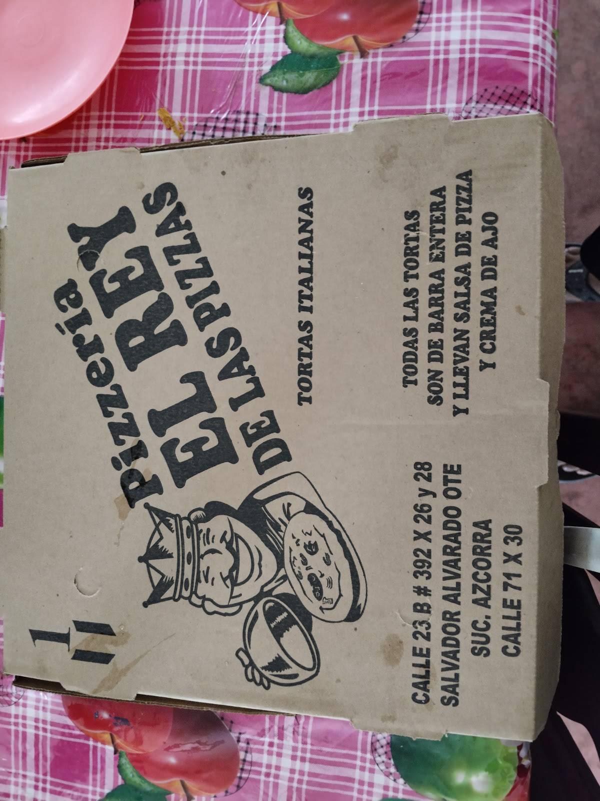Pizzería El Rey De Las Pizzas меню