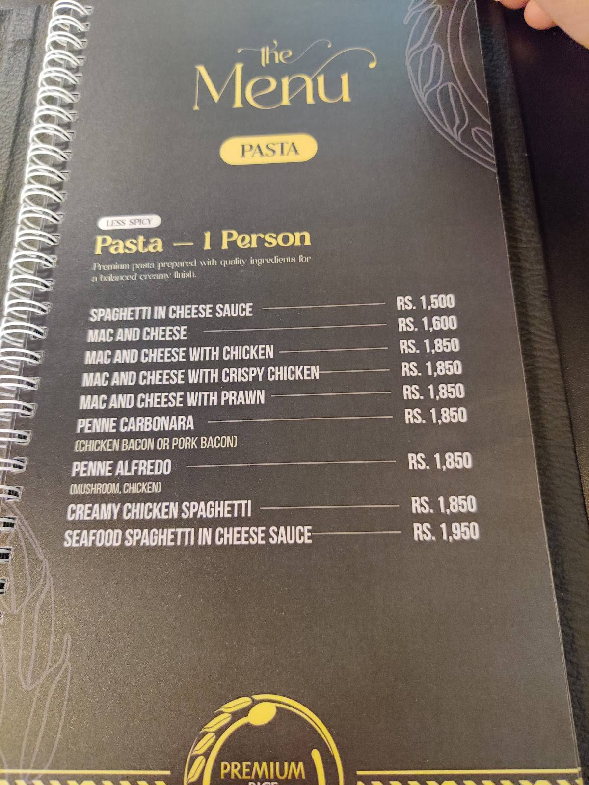 Premium Rice меню