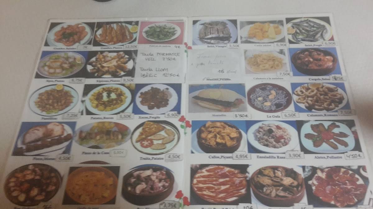 BAR RESTAURANT ROSES меню