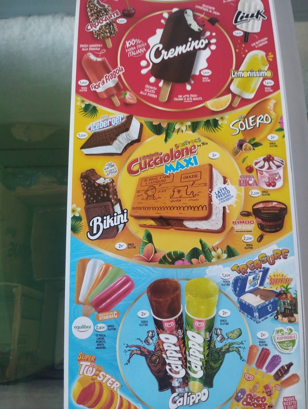 Bar da Roccoró меню