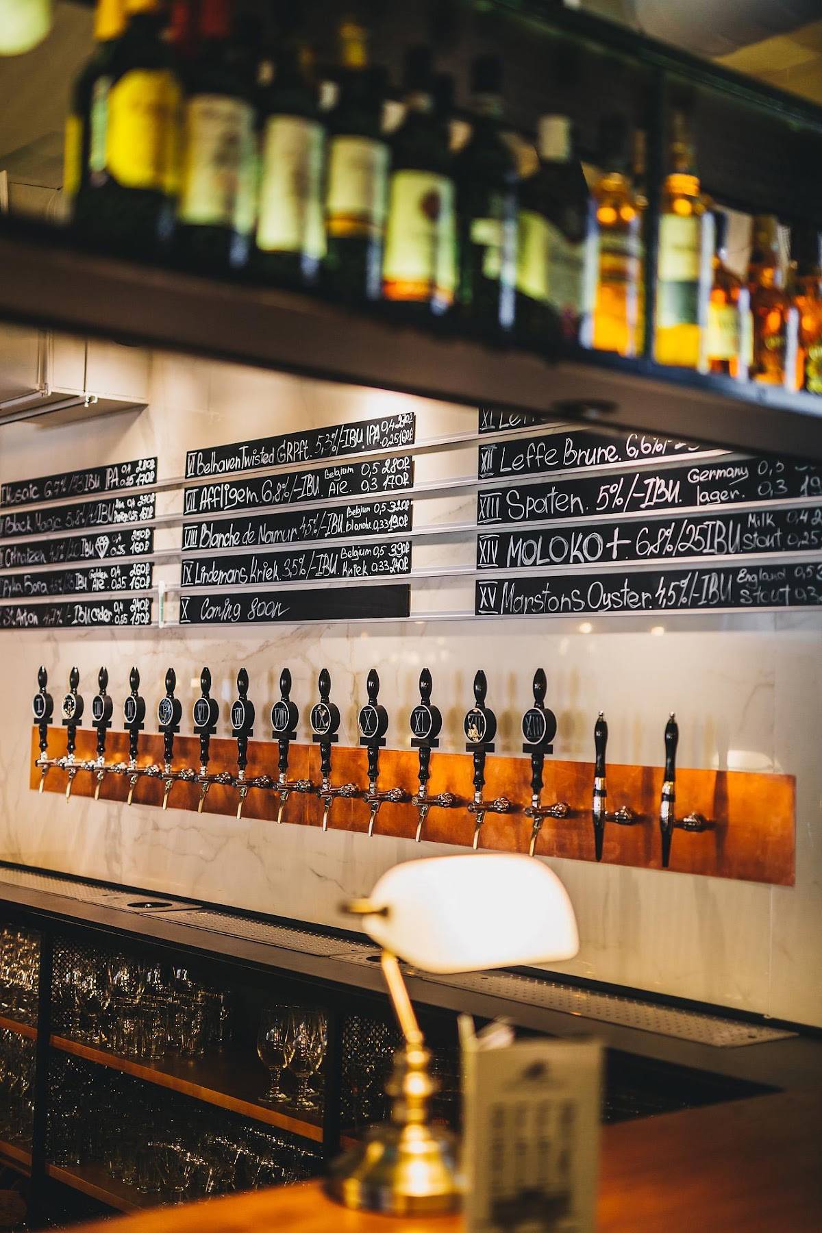 Craft&Draft меню
