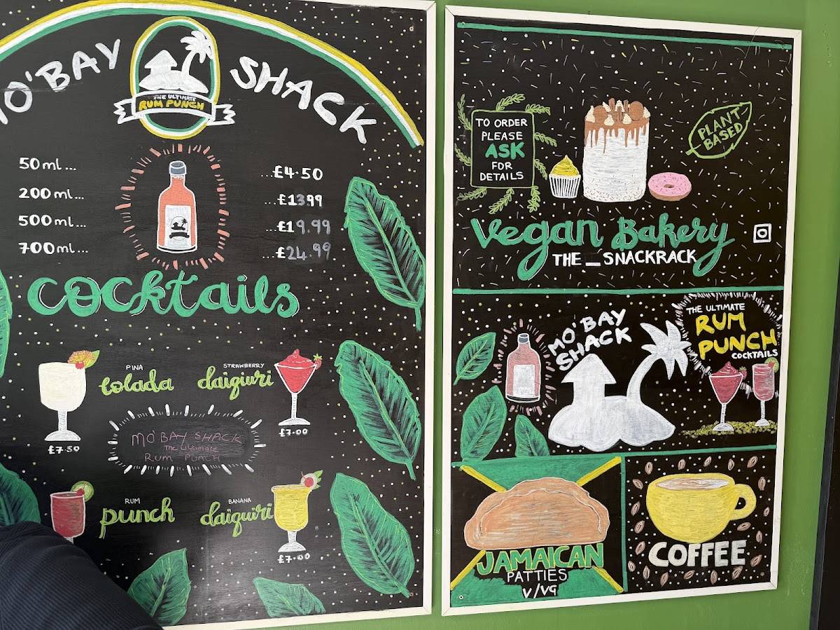 Mo'Bay Shack меню