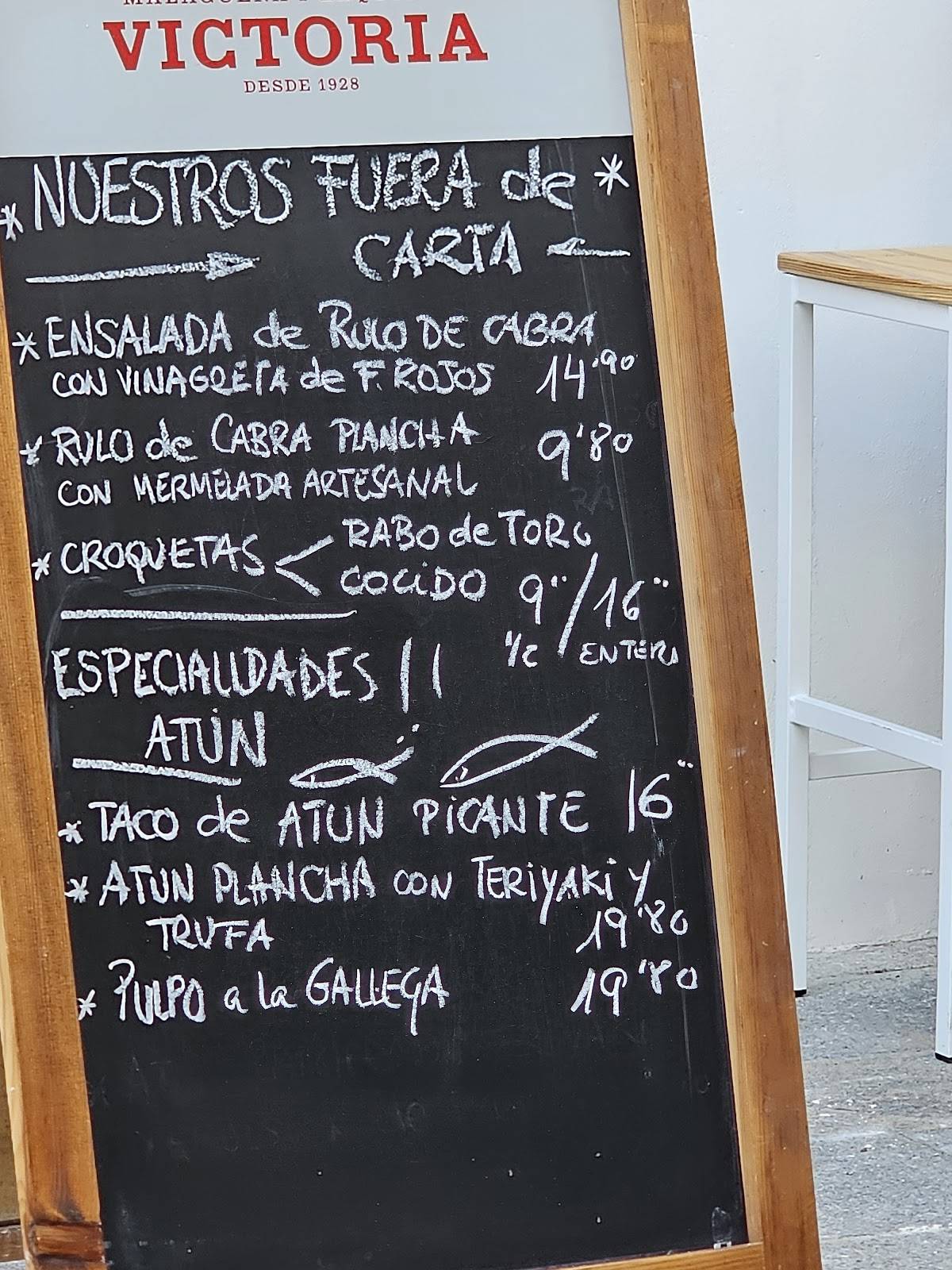 TAPABOCA Bar Gourmet меню