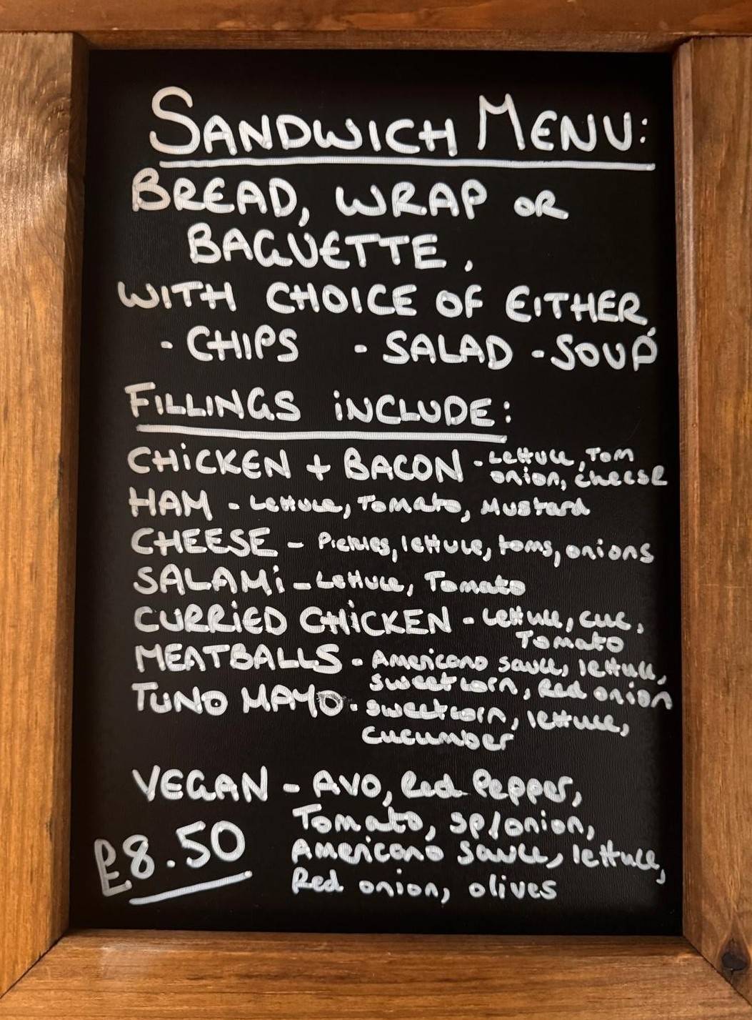 The Bee Pub, Windlesham меню