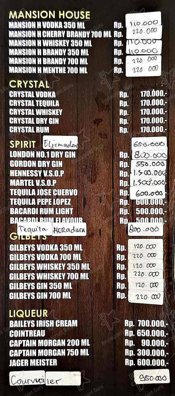 TRIANGLE Beer House меню
