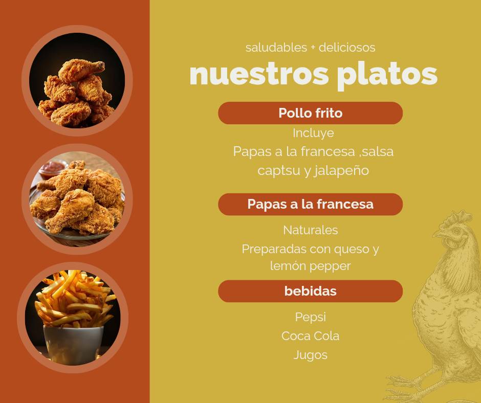 Pui pollo меню