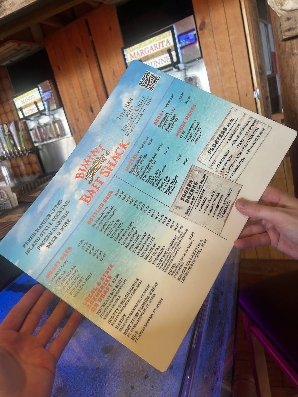 Bimini Bait Shack меню