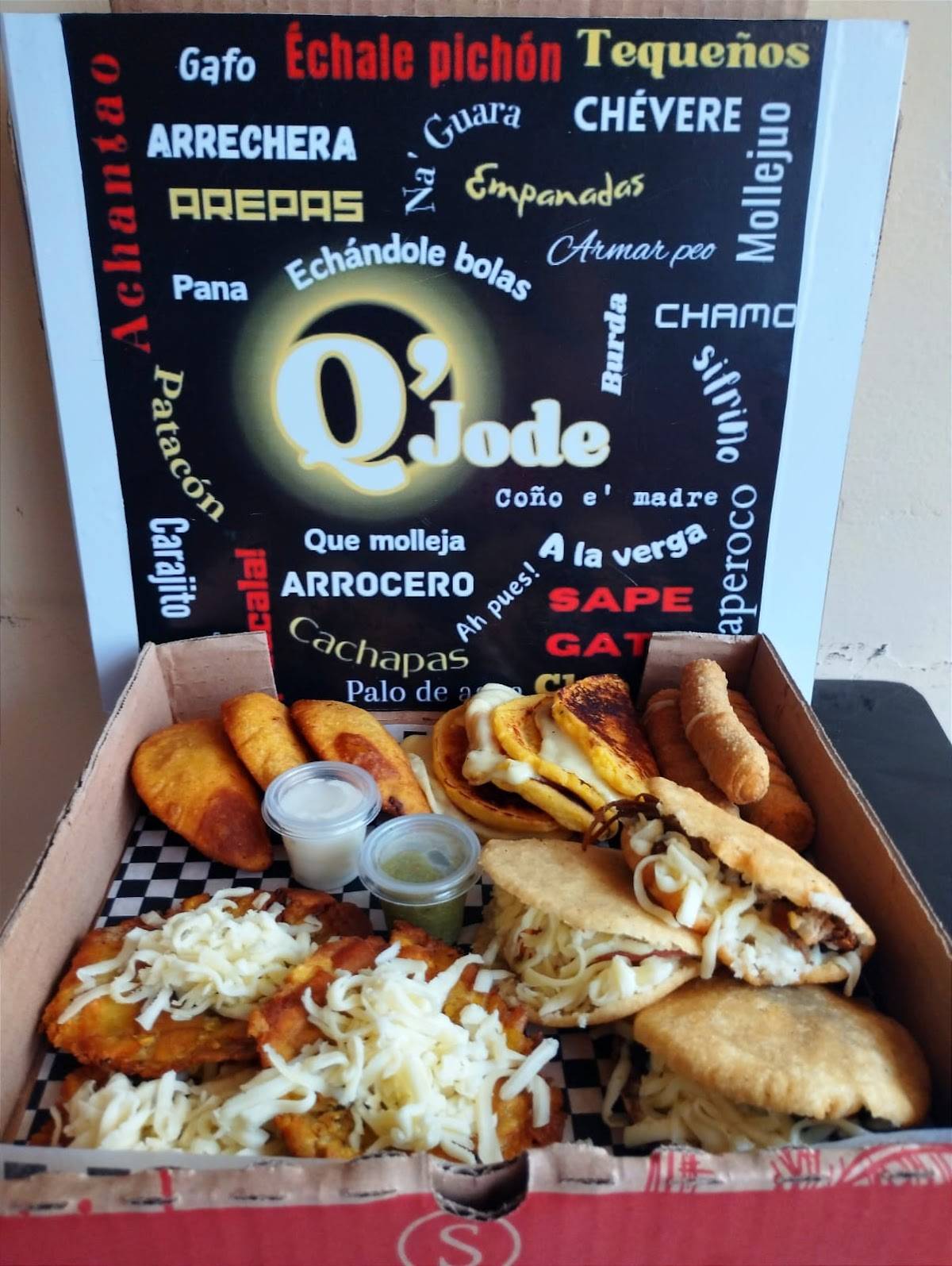 Q'JODE меню