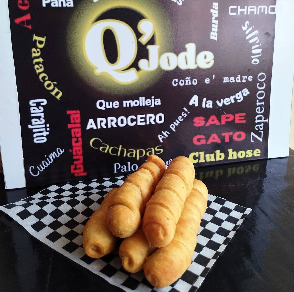 Q'JODE меню