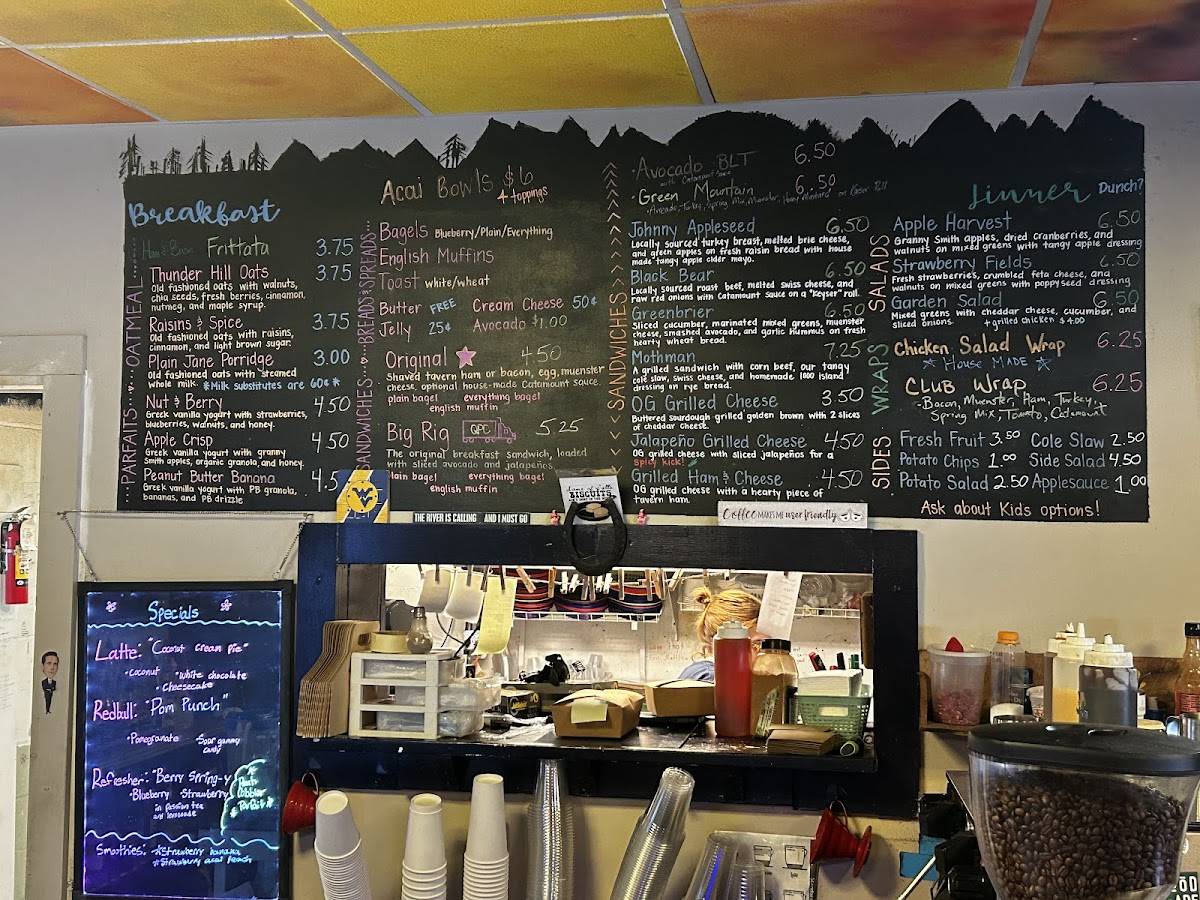 Queen's Point Coffee меню