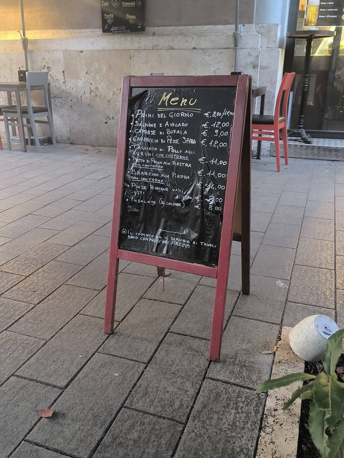 Quintessenza меню