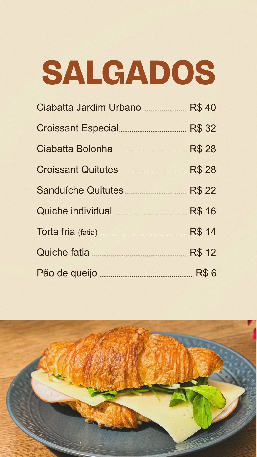 Quitutes de Ló меню