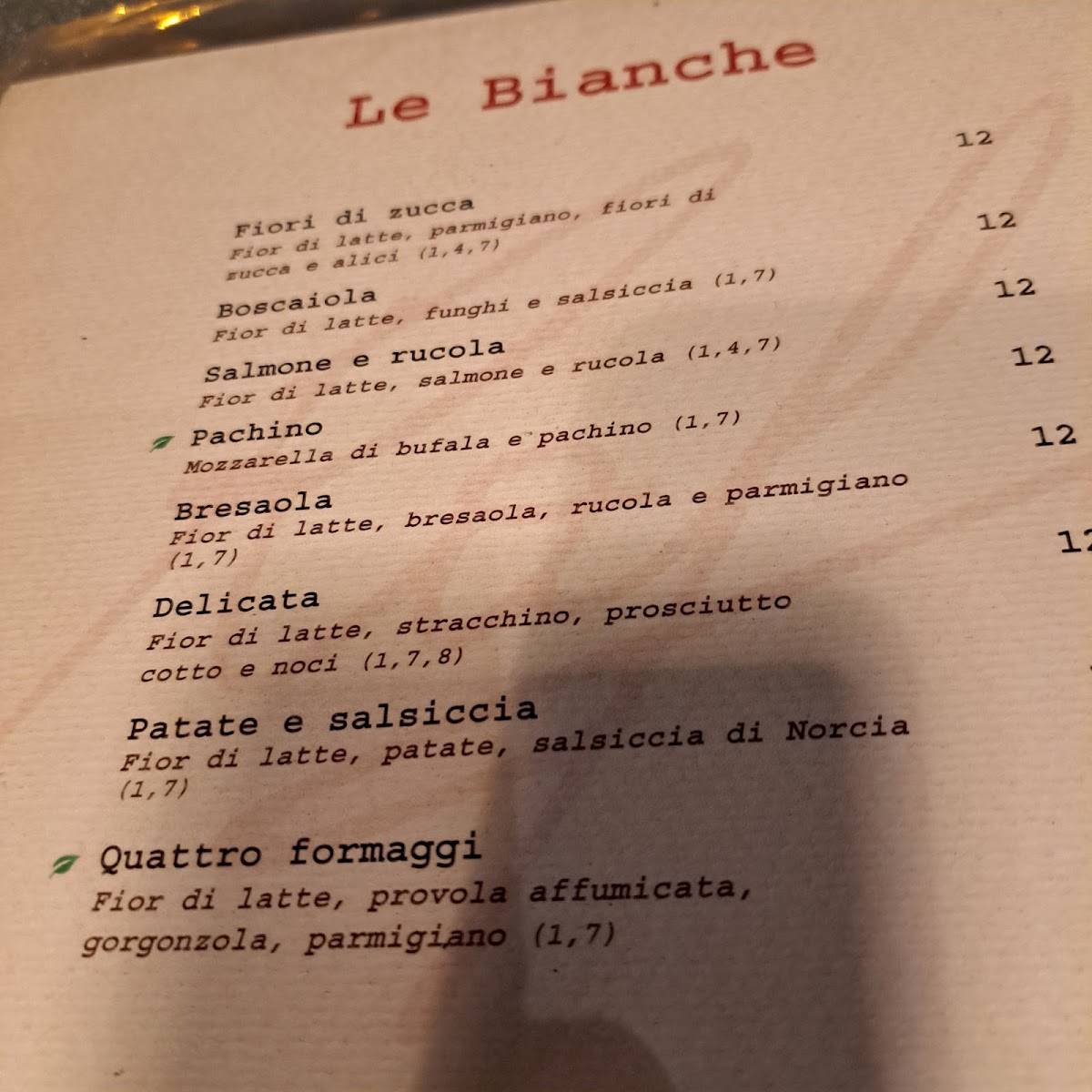 Raf Restaurant меню