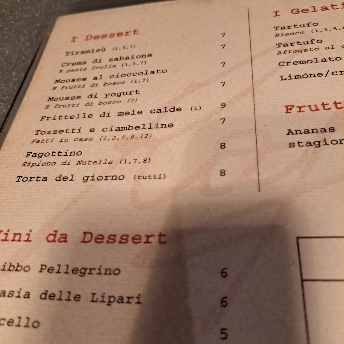 Raf Restaurant меню