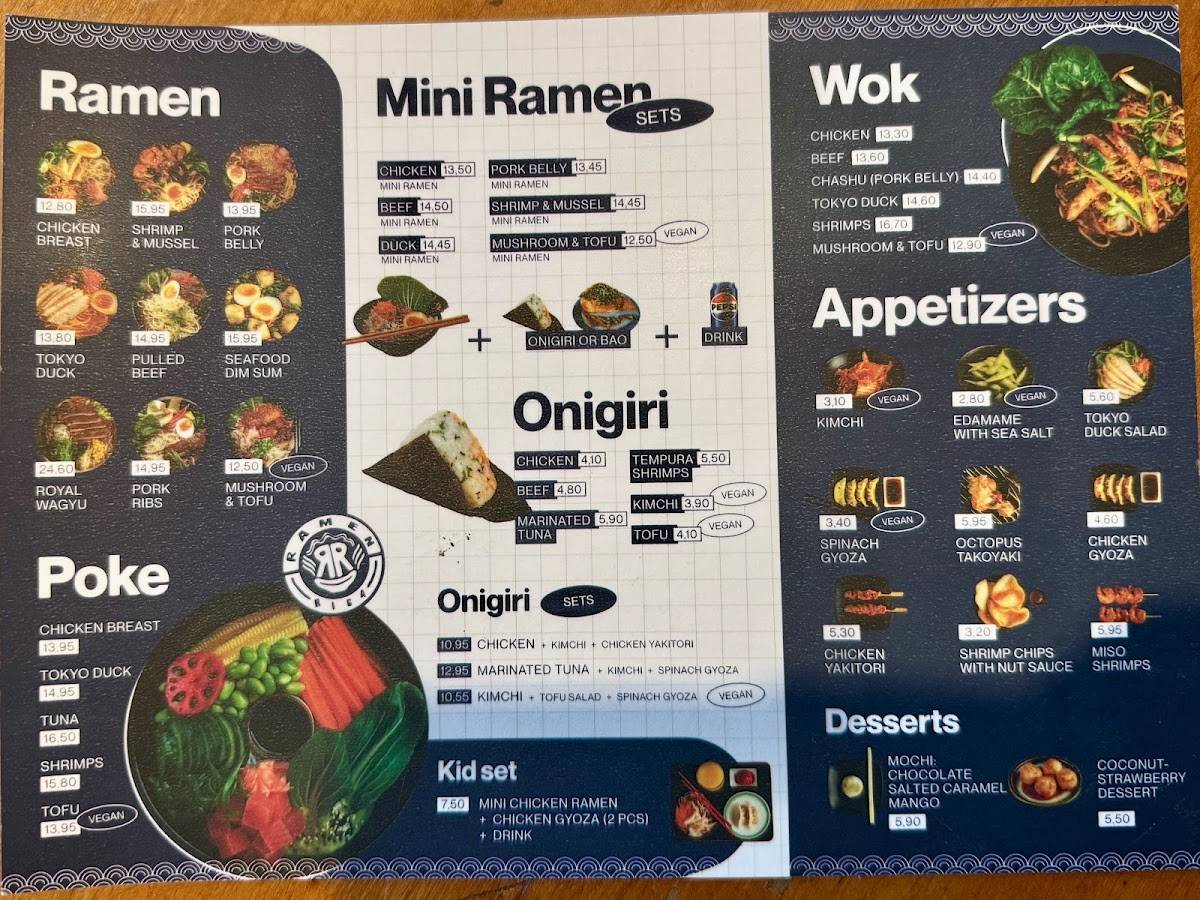 Ramen Riga меню