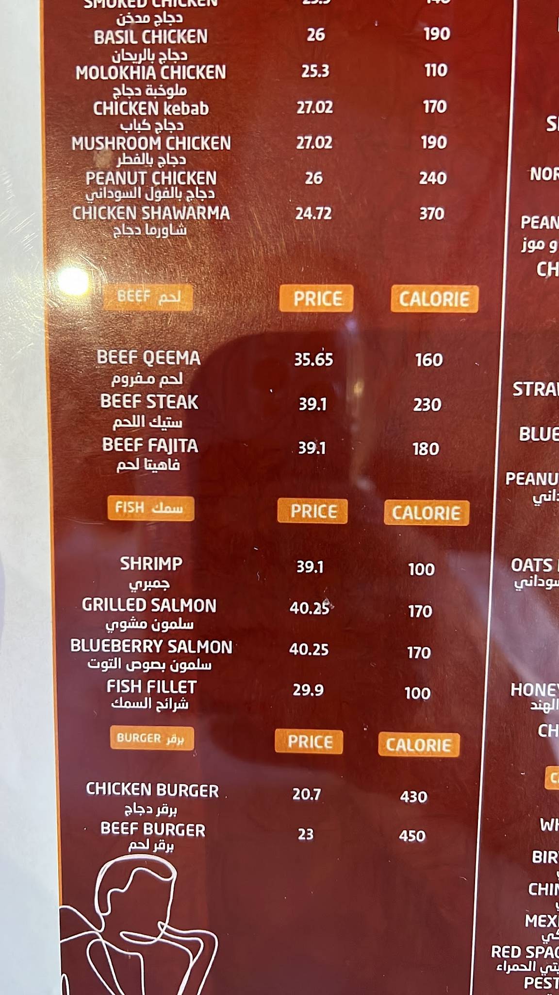Redbox Healthy Restaurant меню