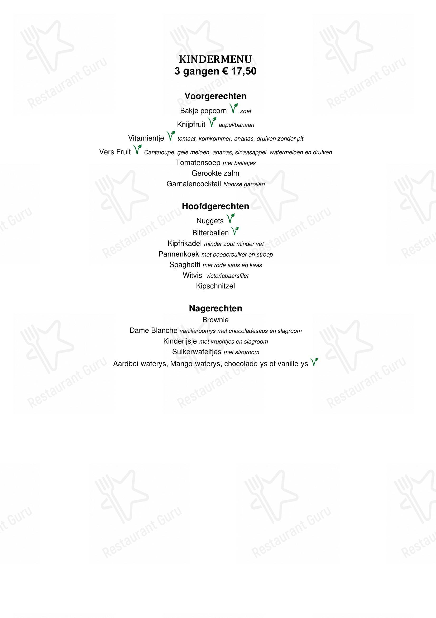 Меню ресторана Restaurant AAP - Коктейльная карта