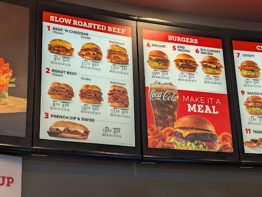 Arby's меню