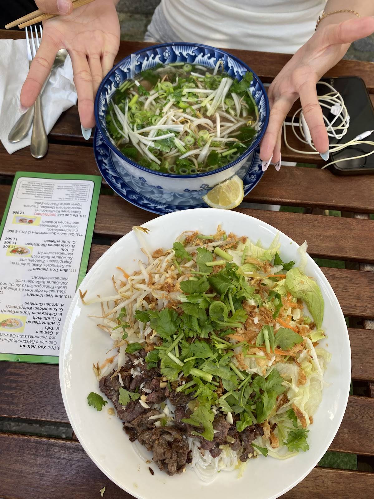 Asia. Bistro Duc ngoc меню