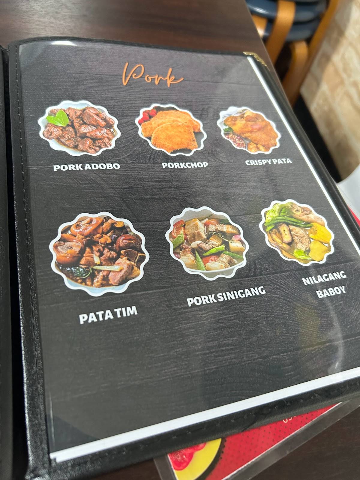 BINALOT RESTO BAR меню