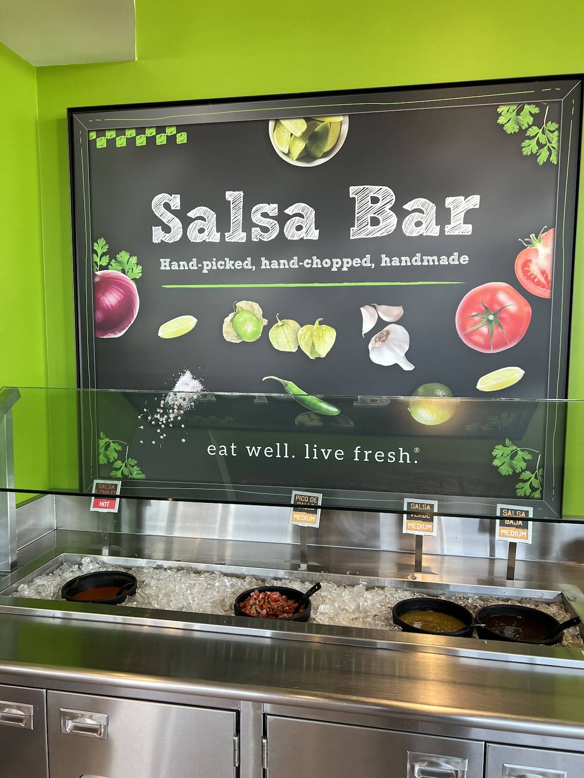 Baja Fresh меню