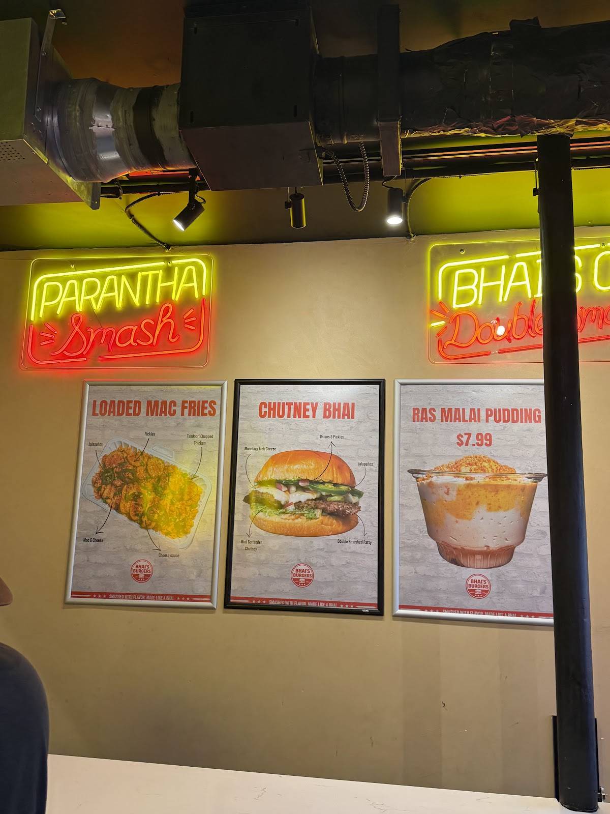 Bhai’s Burgers меню