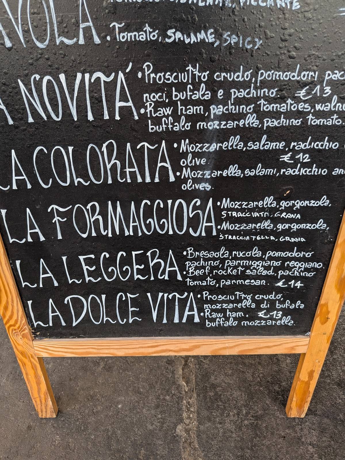 CANTINA65 меню