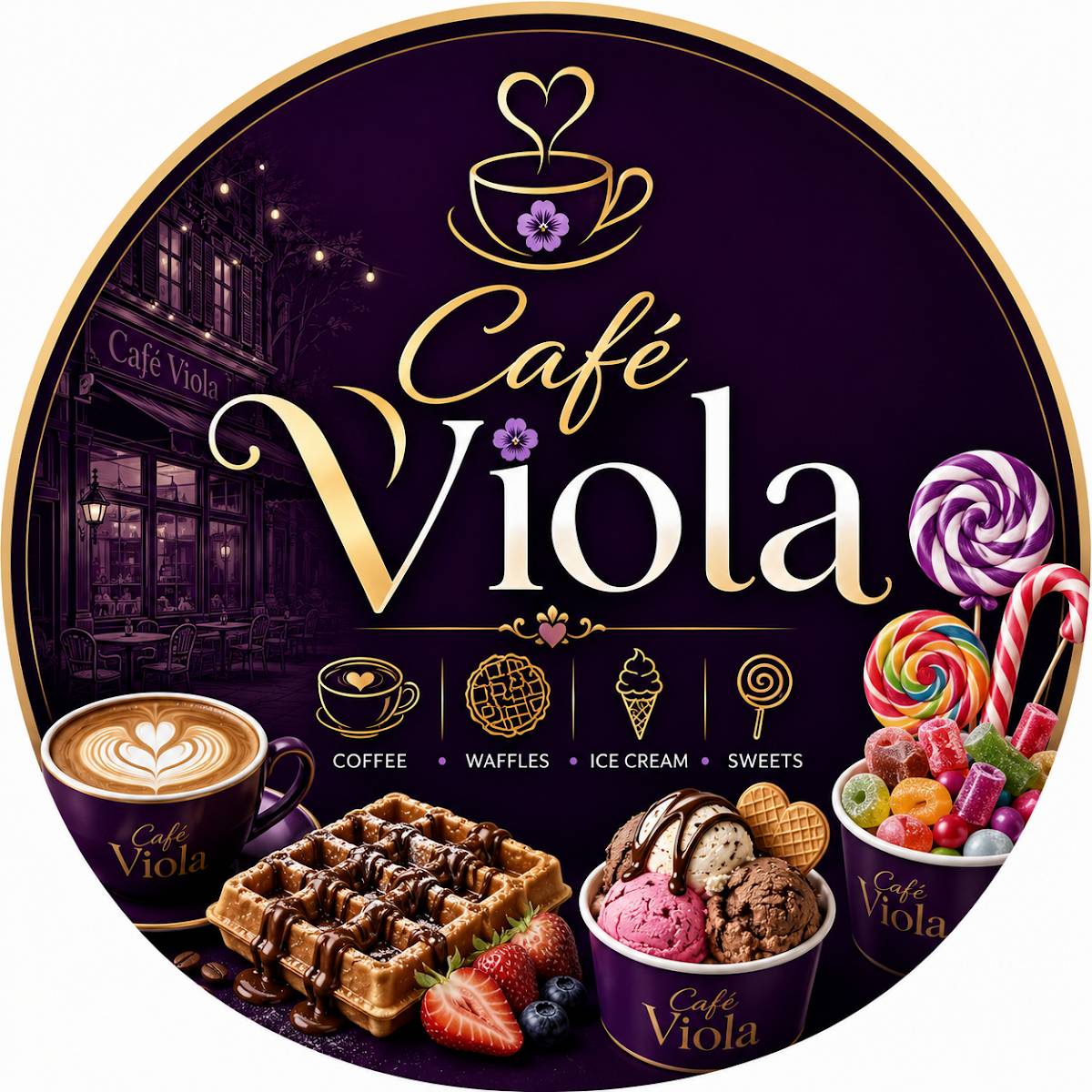 Café Viola меню