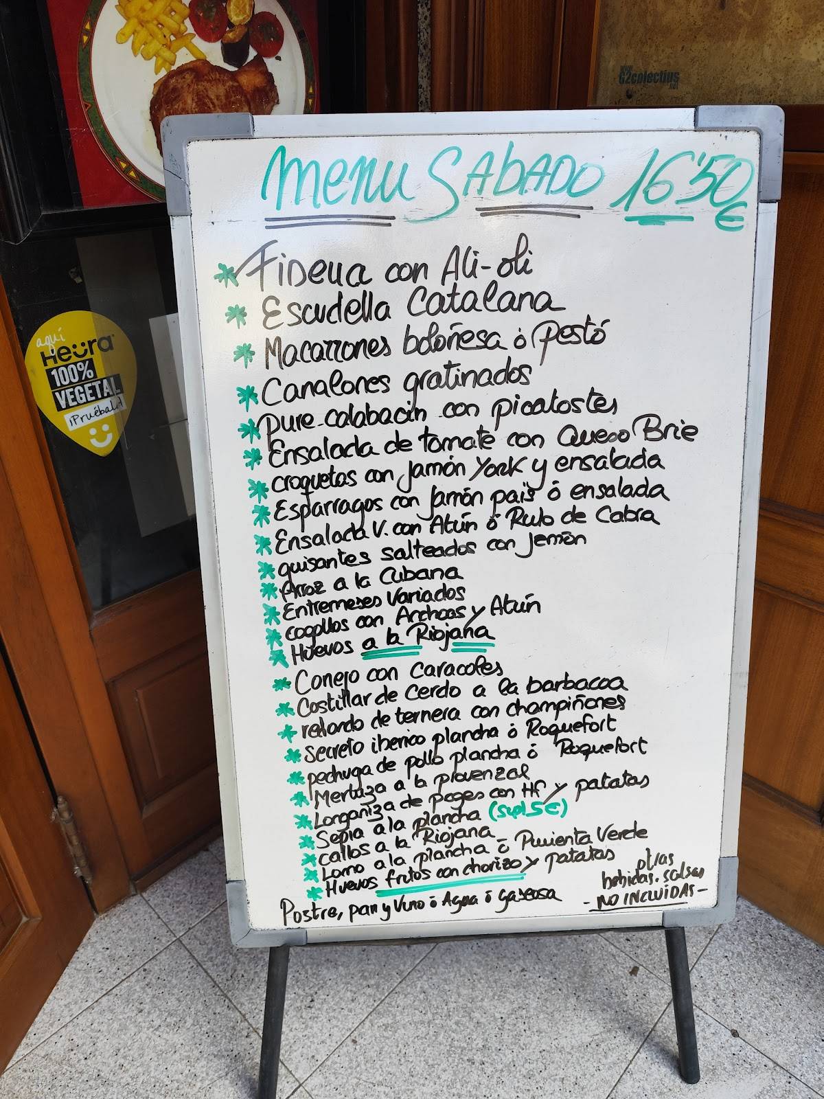 Restaurant Cafeteria Alex меню