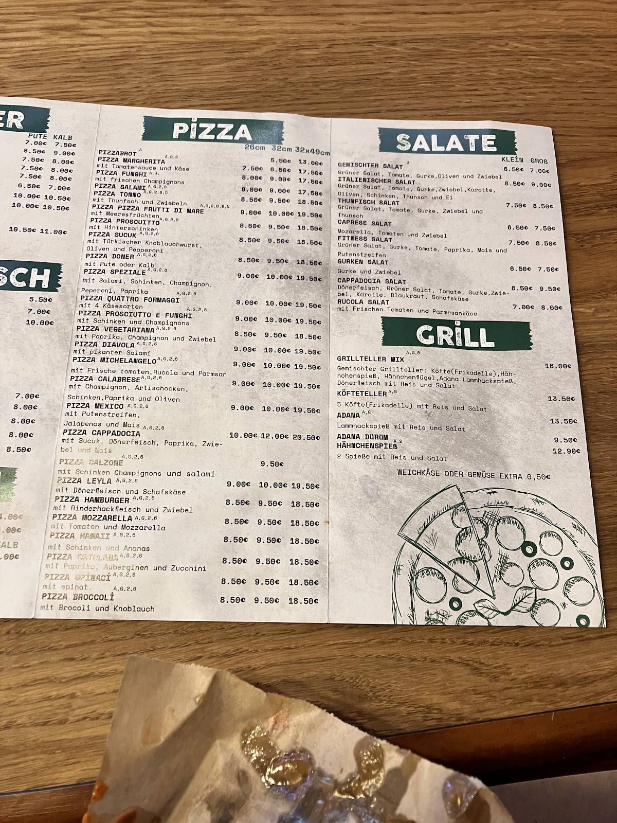 Cappadocia Restaurant меню