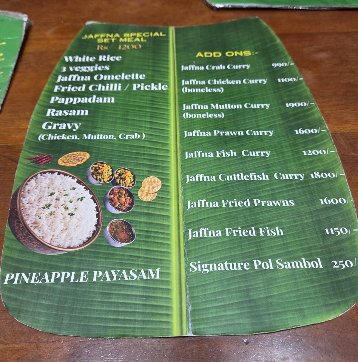 Coffee Colombo меню