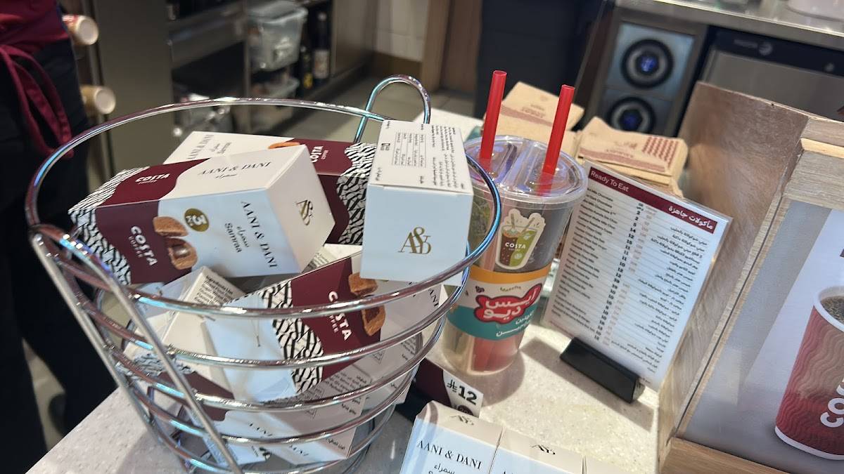 Costa Coffee меню