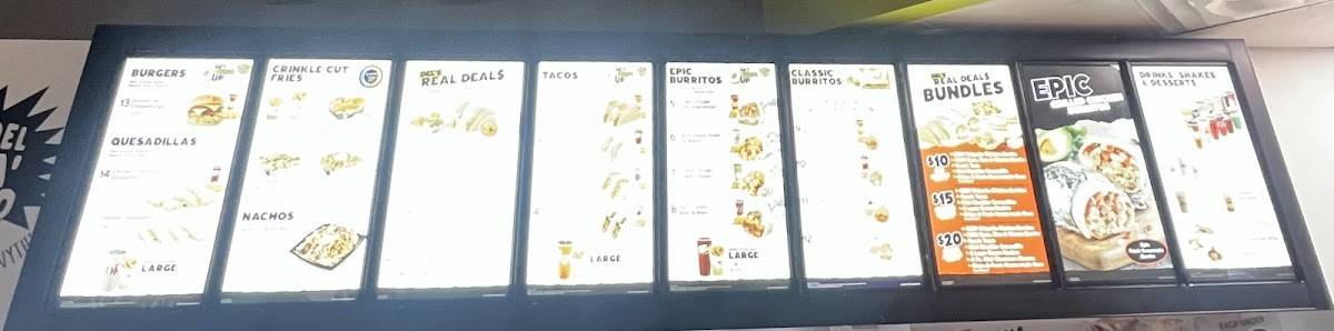 Del Taco меню