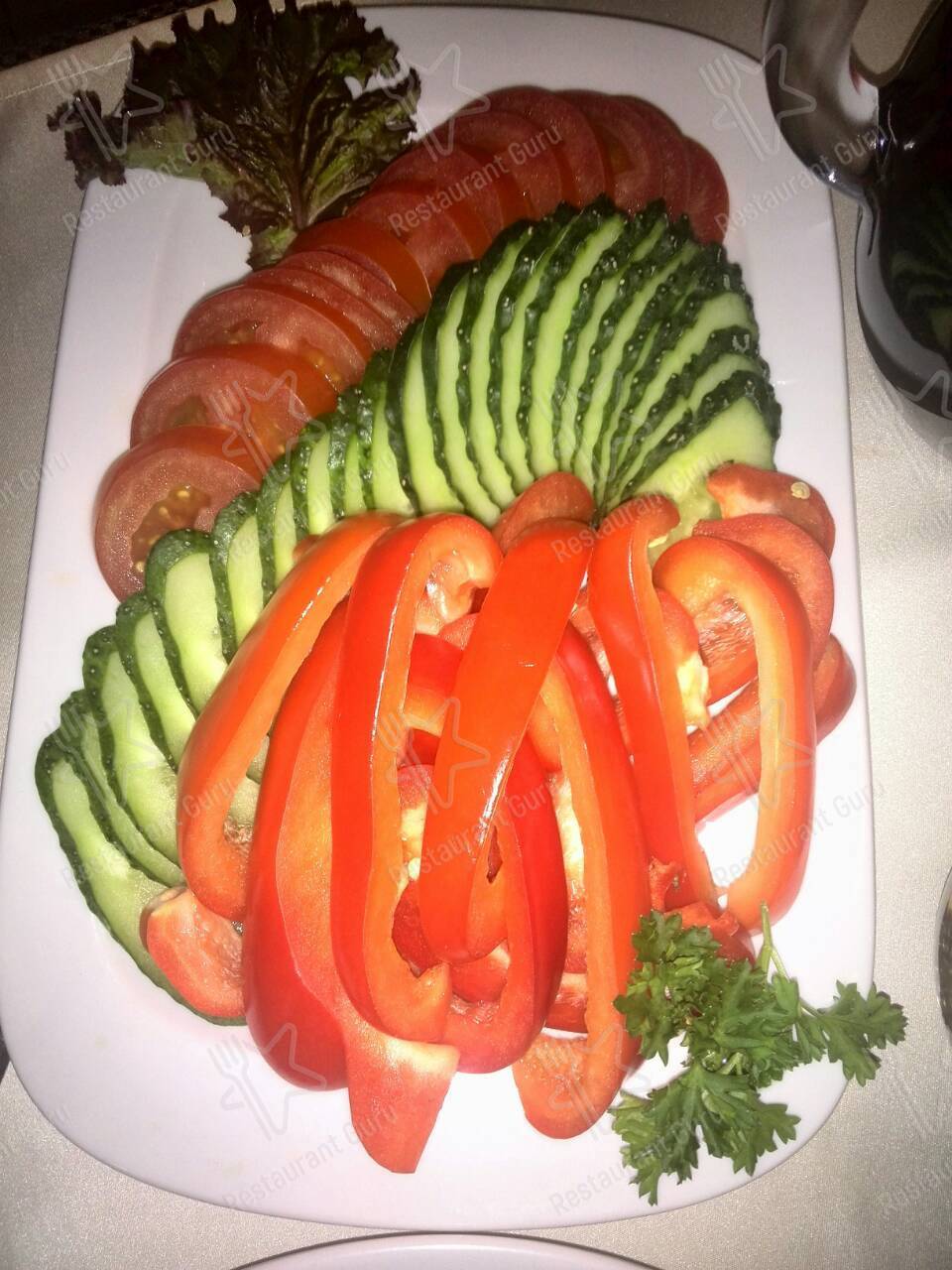 Меню кафе 
