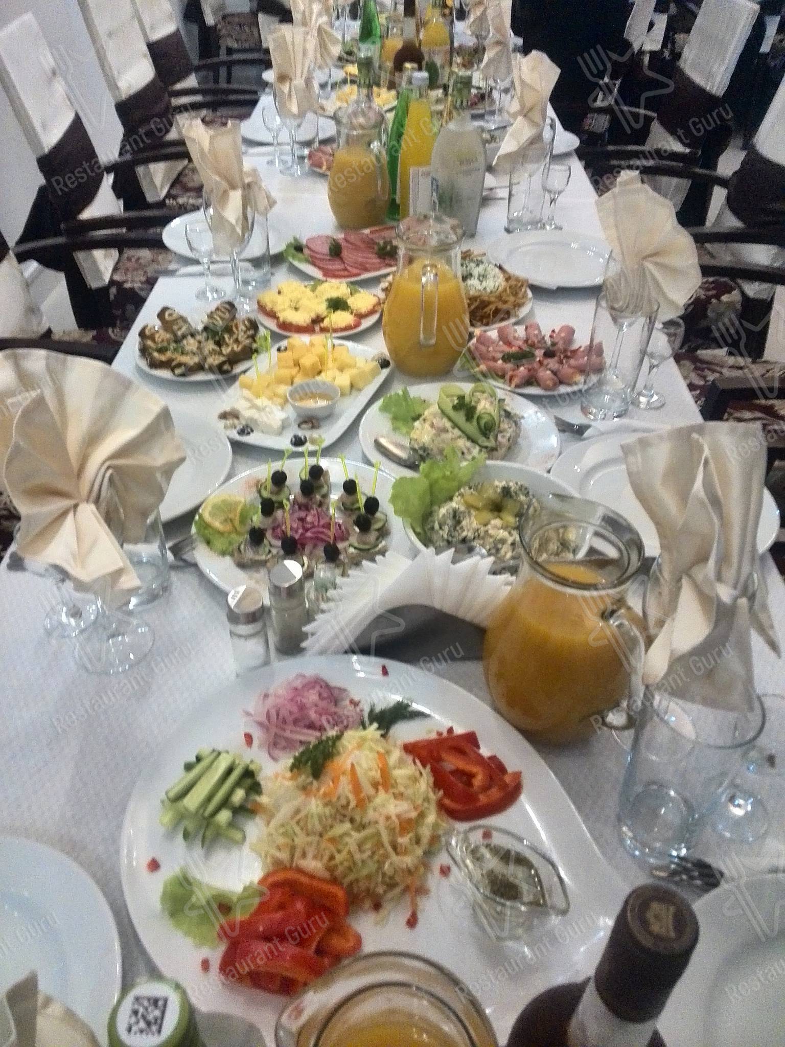 Меню кафе 
