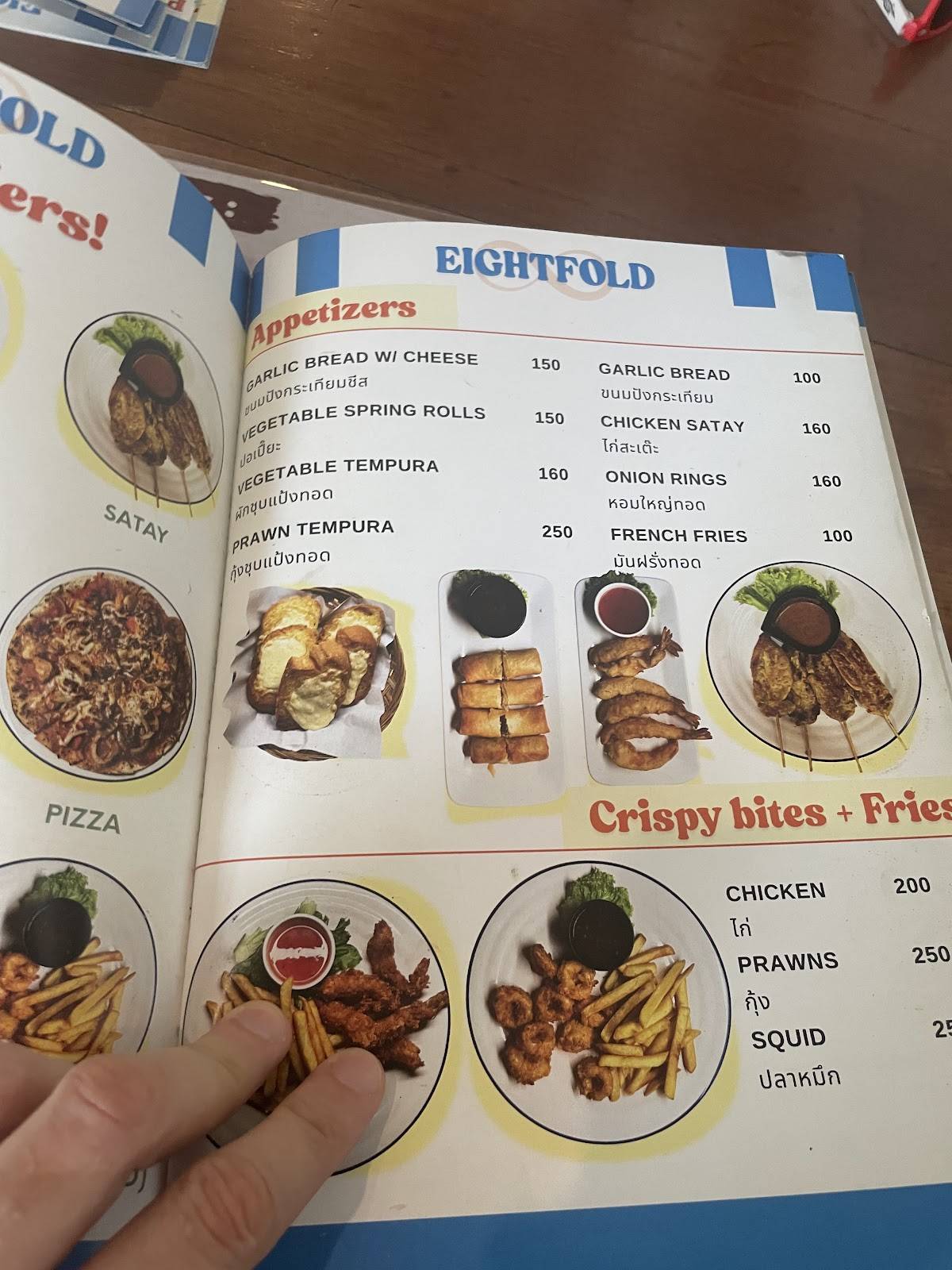 Eightfold меню