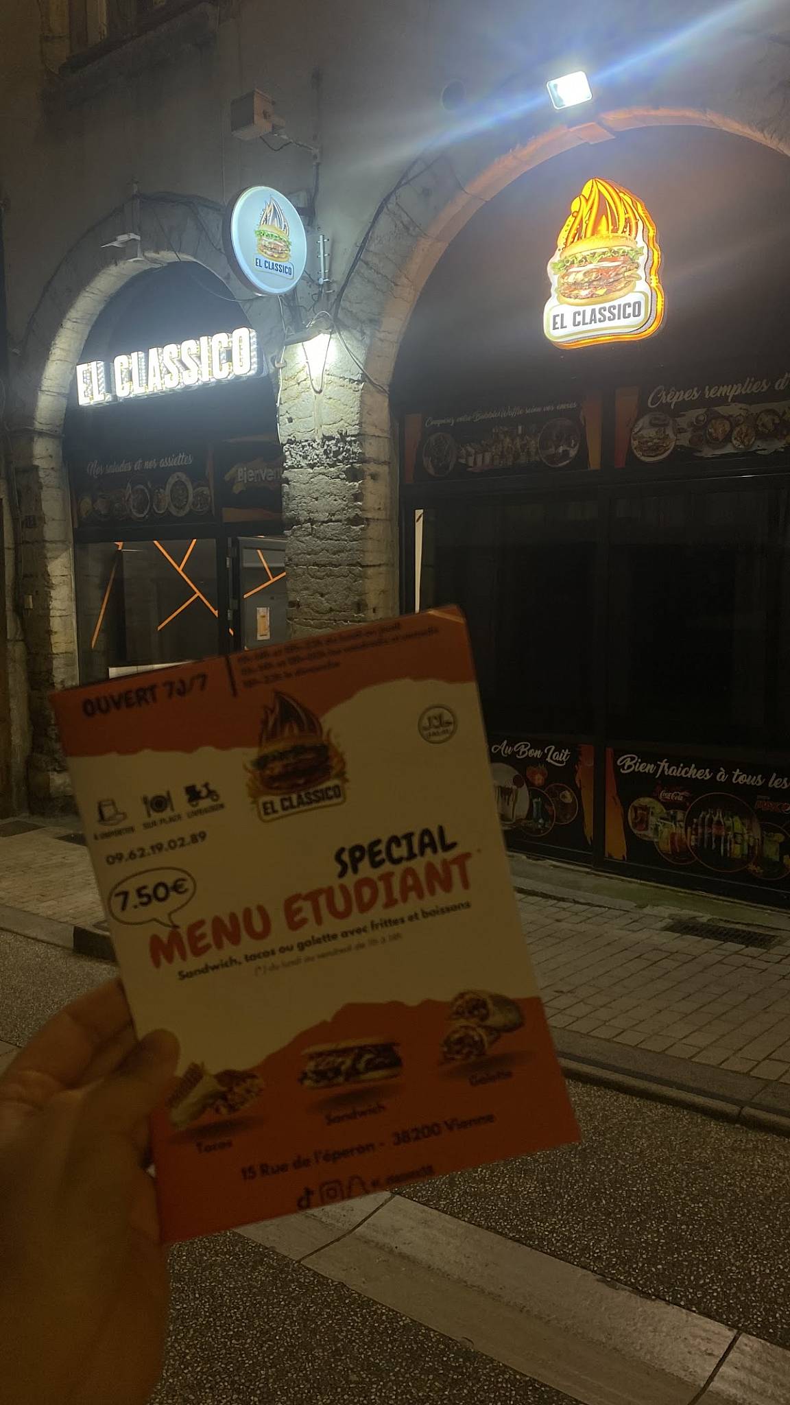 El Classico меню