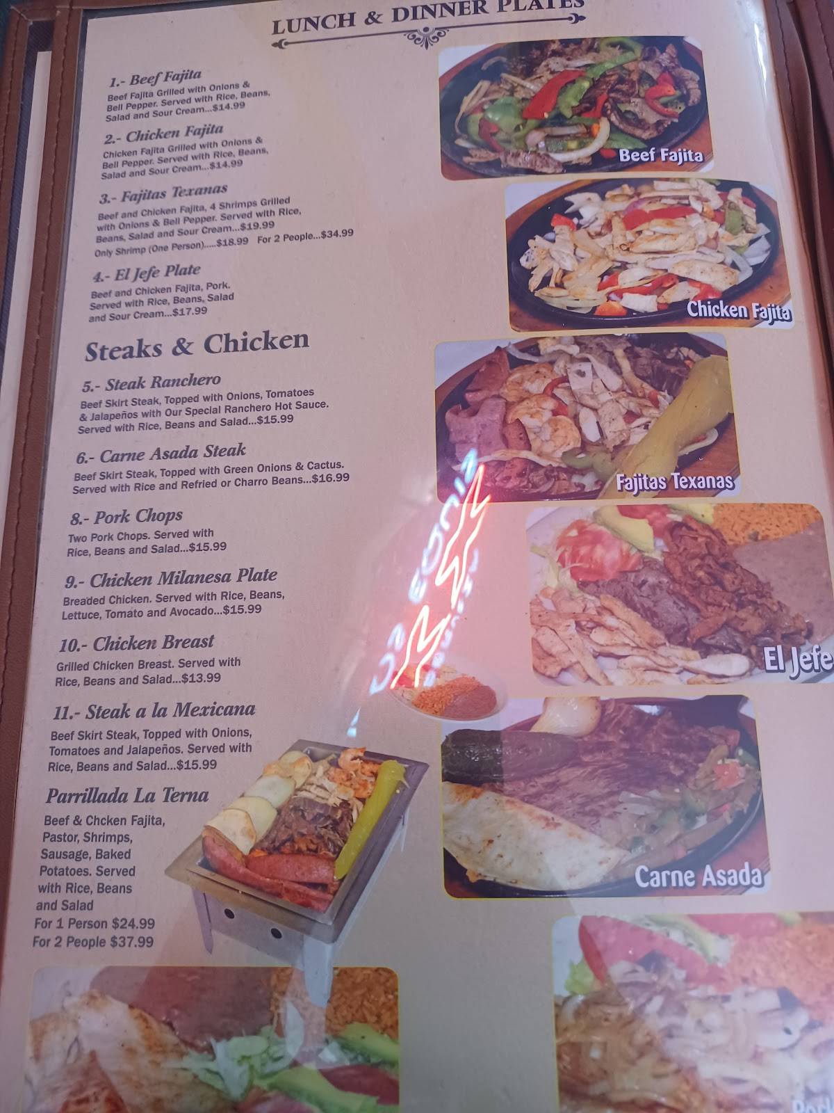 El Rincon Del Charro меню