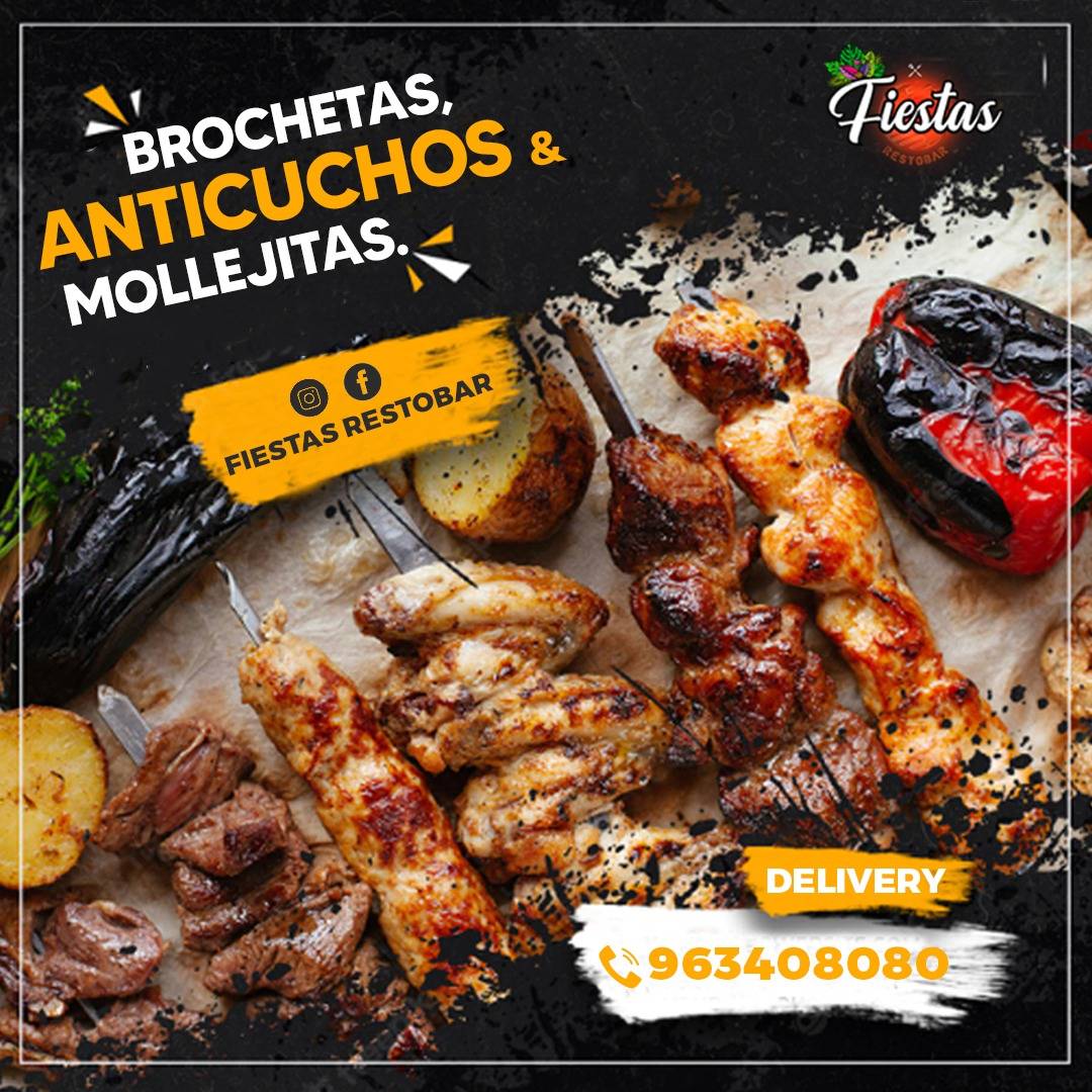 FIESTAS RESTOBAR меню
