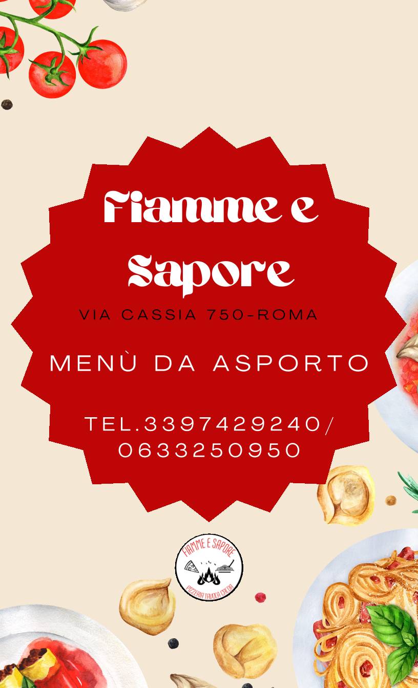 Fiamme e Sapore меню