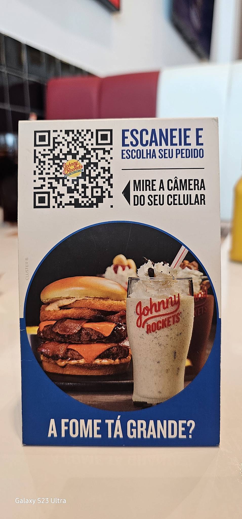 Johnny Rockets меню