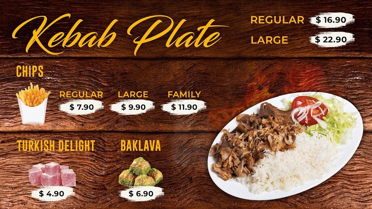 Kebabbeat Springfield меню