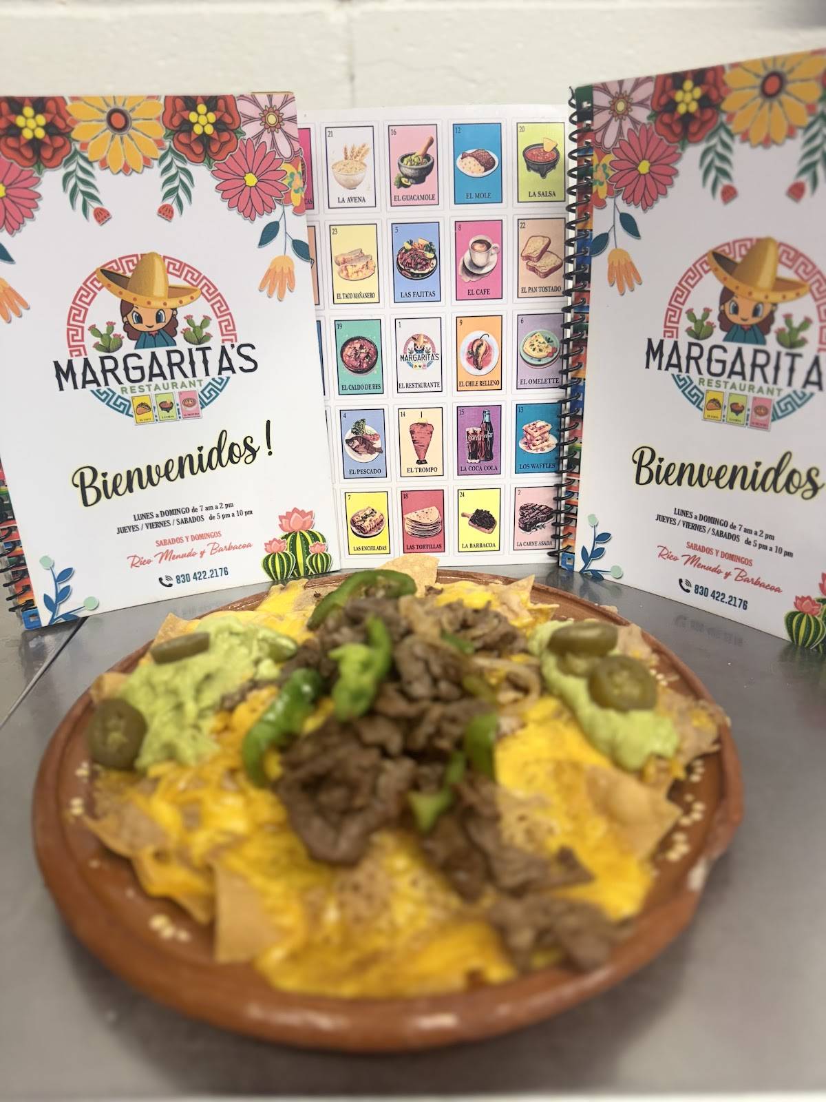 Margaritas Restaurant меню